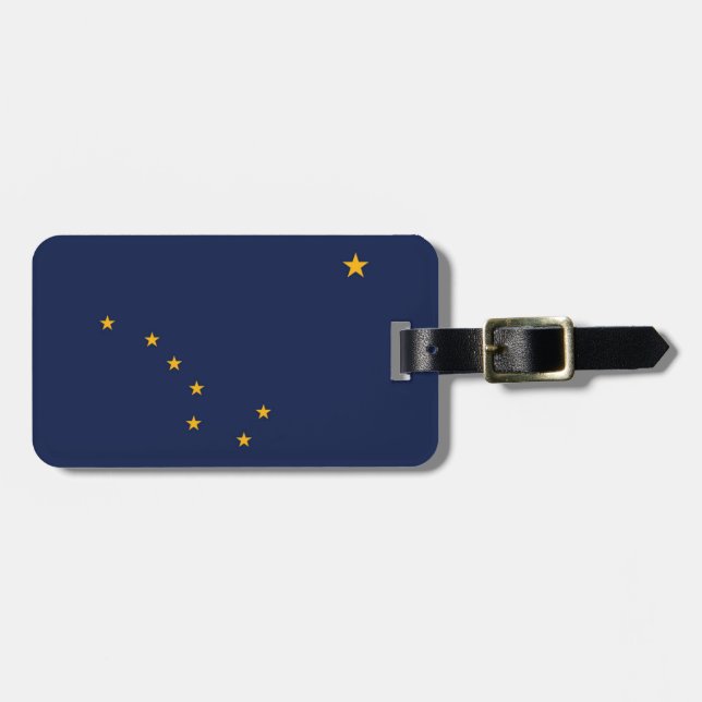 Alaska Luggage Tag (Front Horizontal)