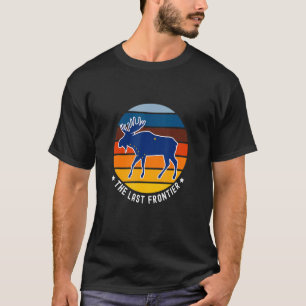 Alaska Mens And Womens Vintage Sunset & Moose 1 T-Shirt