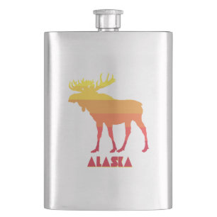 Alaska Moose Hip Flask