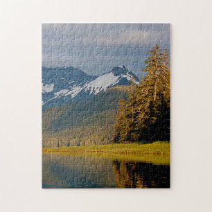 ALASKA MOUNTAIN LAKE JIGSAW PUZZLE