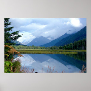 Alaska Mountain Poster