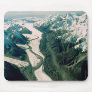 Alaska Mountain Range-Aerial View Mouse Mat