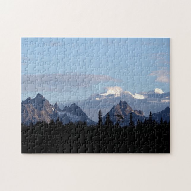 Alaska Mountain Range Denali Photo Jigsaw Puzzle (Horizontal)
