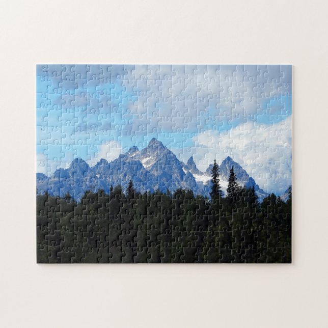 Alaska Mountain Range Photo Jigsaw Puzzle (Horizontal)