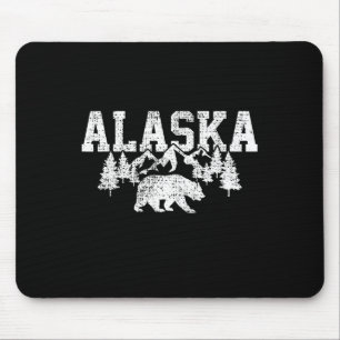 Alaska Mountains Forest Hunting Usa Mouse Mat