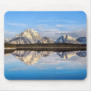 Alaska Mountains Reflection Photo Mouse Mat