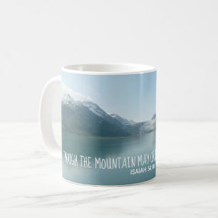 Alaska Mountains, Verse from Isaiah 54:10 Coffee Mug