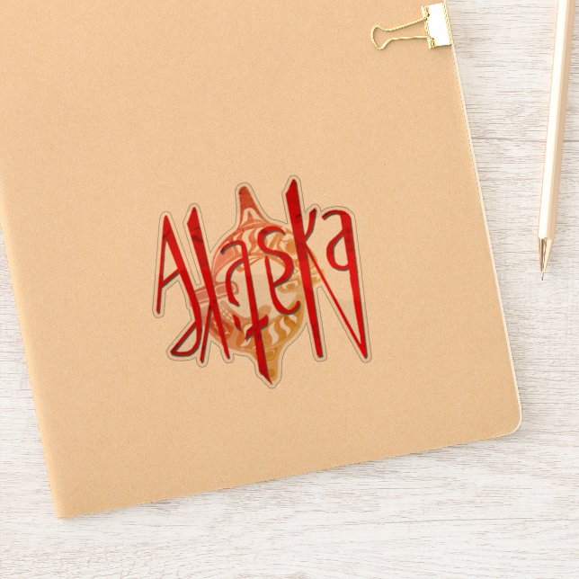 Alaska Native Ambigram (Notebook)