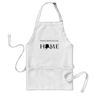 Alaska No Place Like Home Standard Apron