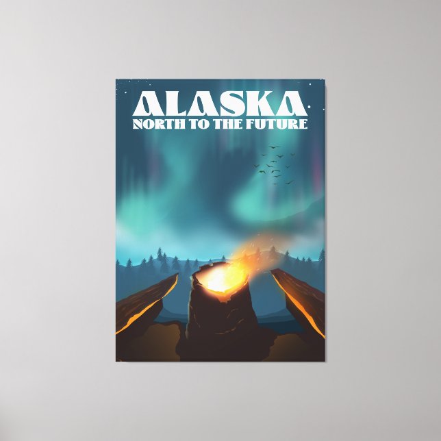 Alaska ,North to the future Canvas Print (Front)