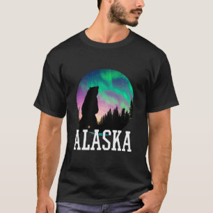 Alaska Nothern Lights Viewing Vacation T-Shirt