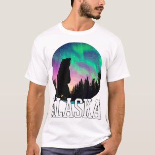 Alaska Nothern Lights Viewing Vacation  T-Shirt
