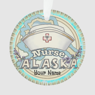 Alaska Nurse Ornament