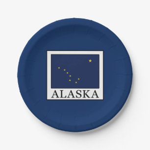 Alaska Paper Plate