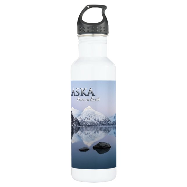 Alaska Peace on Earth 710 Ml Water Bottle (Front)