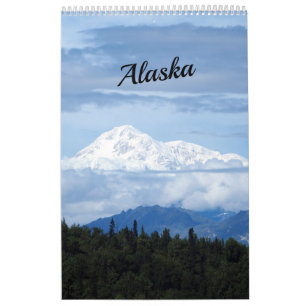 Alaska Photo Customisable Calendar