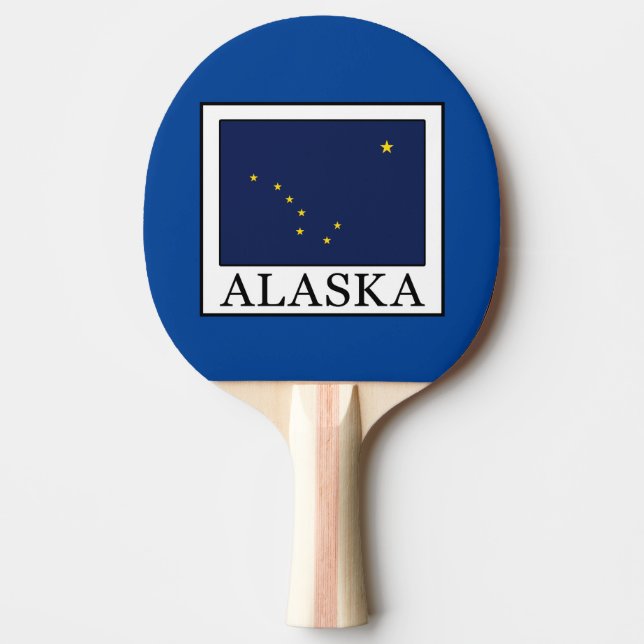 Alaska Ping Pong Paddle (Front)