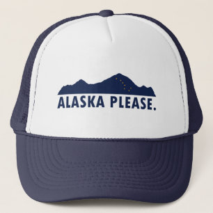 Alaska Please Trucker Hat