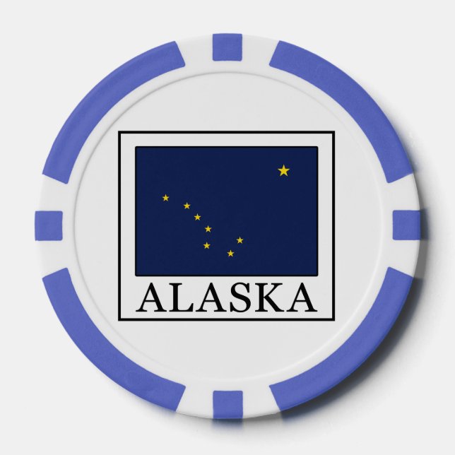 Alaska Poker Chips (Front)