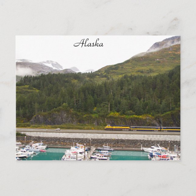 Alaska Post Card, hi-def photography Postcard (Front)