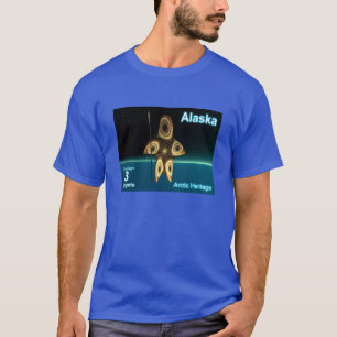 Alaska Postage - Fractal Inuit Hunter T-Shirt