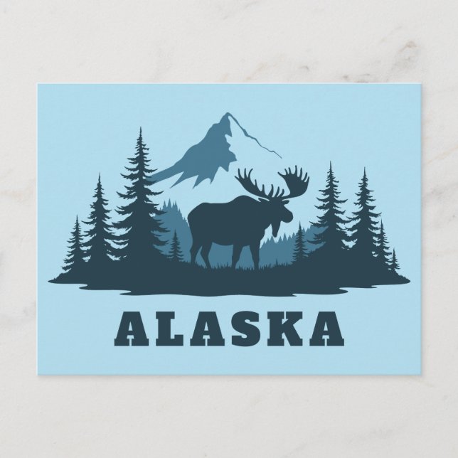 ALASKA POSTCARD (Front)