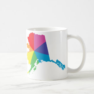 alaska pride. angled. coffee mug