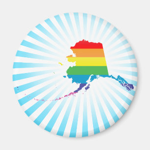 alaska pride. magnet