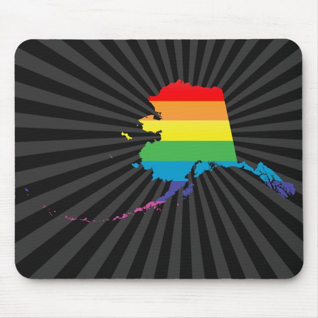 alaska pride. mouse mat (Front)