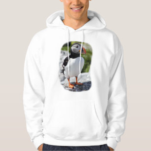 Alaska Puffins Feathered Colourful Birds Hoodie
