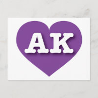 Alaska Purple Heart - I love AK