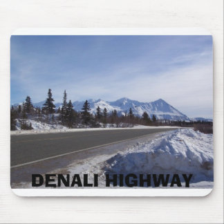 alaska range 1, DENALI HIGHWAY Mouse Mat
