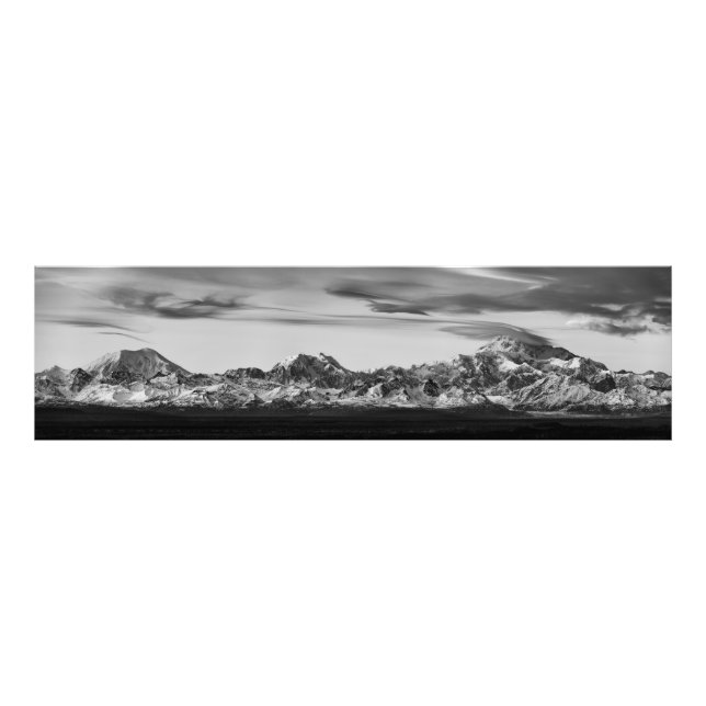 Alaska Range Panorama Photo Print (Front)