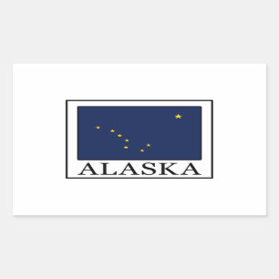 Alaska Rectangular Sticker