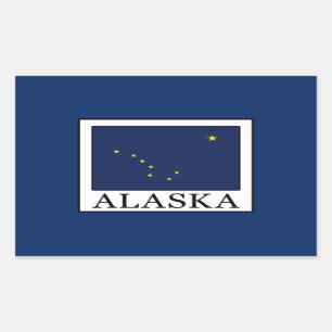 Alaska Rectangular Sticker