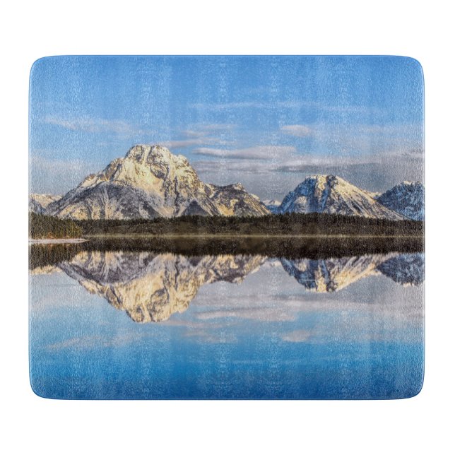 Alaska Reflection Cutting Board (Front)