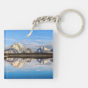 Alaska Reflection Key Ring
