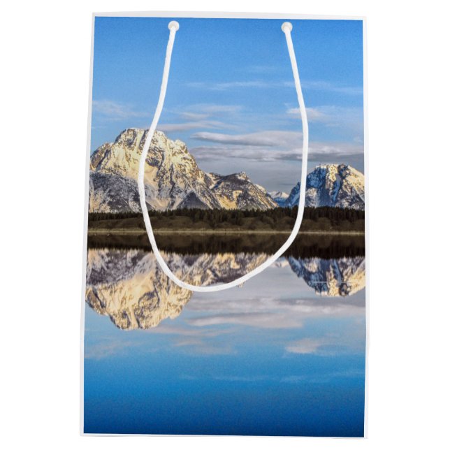 Alaska Reflection Medium Gift Bag (Back)