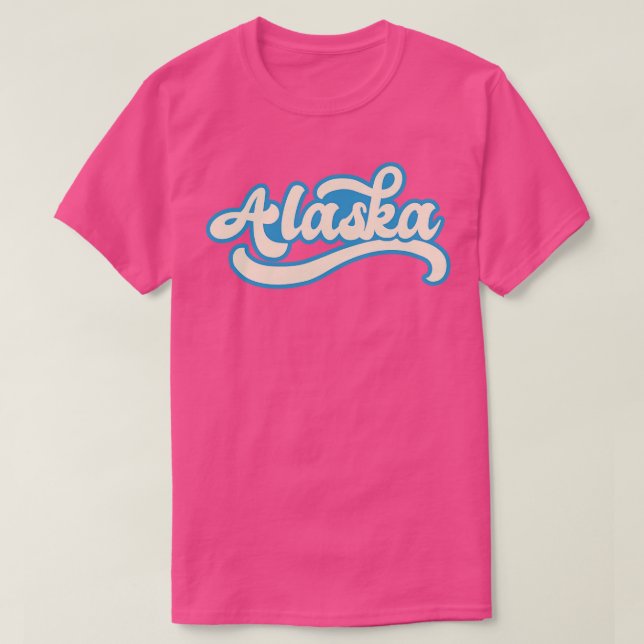 Alaska Retro 1 T-Shirt (Design Front)