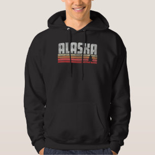 Alaska Retro Style Vintage  70s 80s 90s  Men Women Hoodie