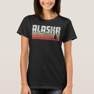 Alaska Retro Style Vintage 70s 80s 90s Men Women T-Shirt