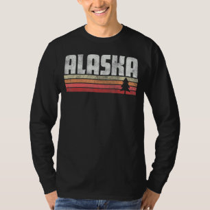 Alaska Retro Style Vintage  70s 80s 90s  Men Women T-Shirt
