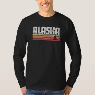 Alaska Retro Style Vintage  70s 80s 90s  Men Women T-Shirt