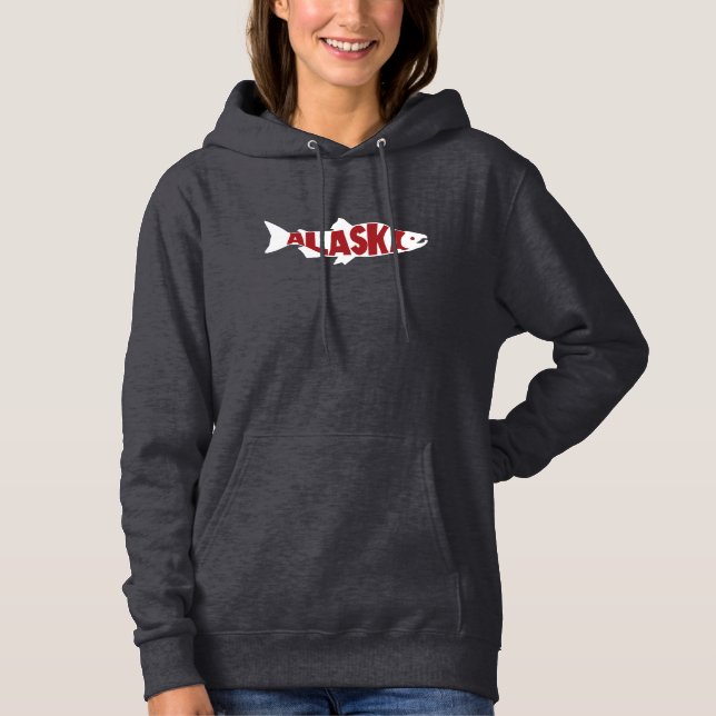 Alaska Salmon Hoodie (Front)