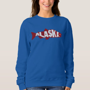 Alaska Salmon Sweatshirt