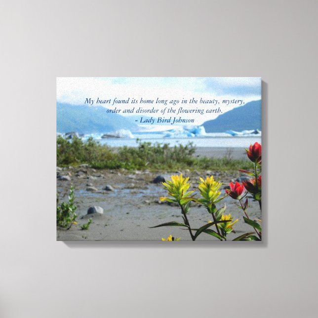 Alaska Scenery Canvas Print (Front)