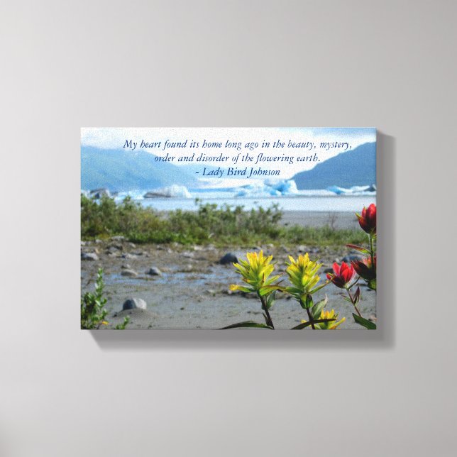 Alaska Scenery Canvas Print (Front)