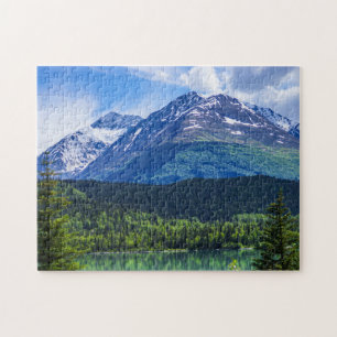 Alaska Scenic Byway Mountain Jigsaw Puzzle