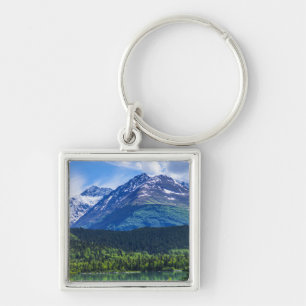 Alaska Scenic Byway Mountain Key Ring