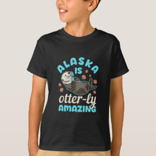 Alaska Sea Otter Vacation Souvenir T-Shirt